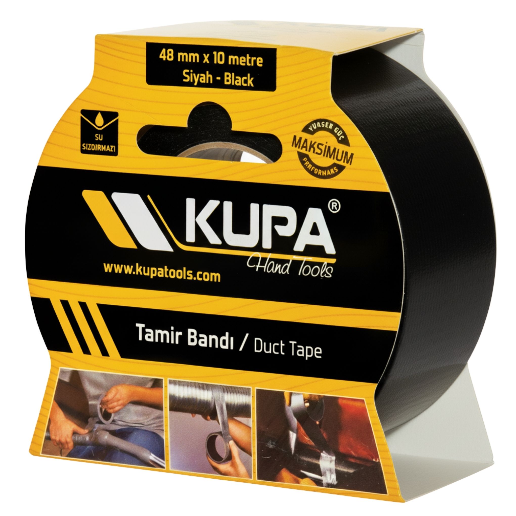 KUPA TAMİR BANDI SİYAH 10MT